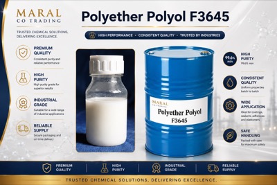 Polyether polyol F3645, high-resilience polyol